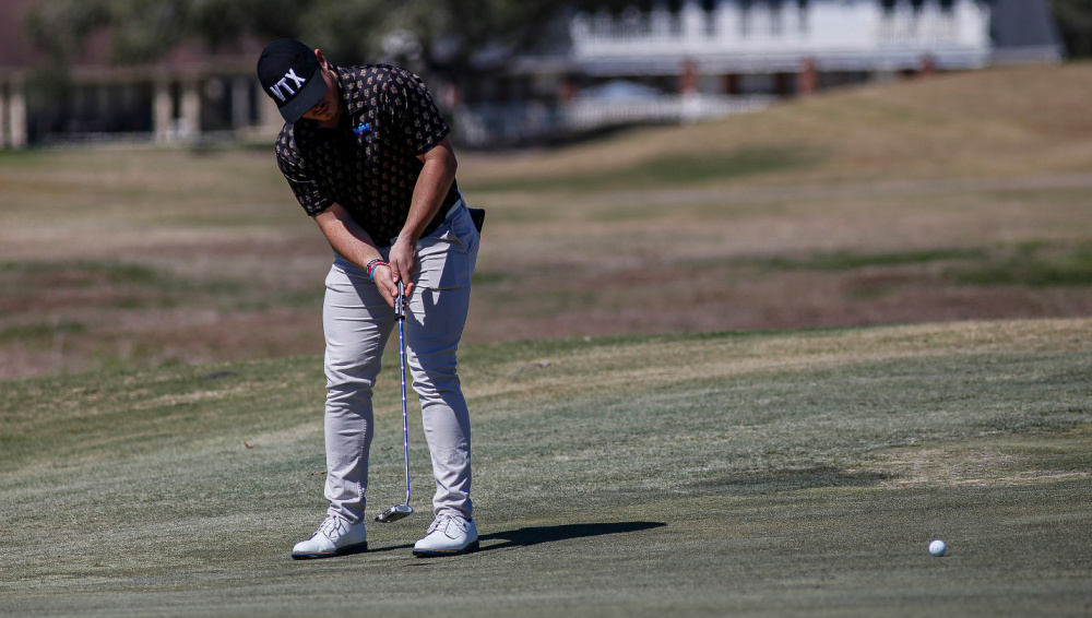 UHV's Joshua Van der Wath posted a third place finish in the St. Mary's tournament last week.