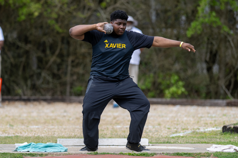 Xavier's Mansur Ali earned his second field athlete of the week award of the season.