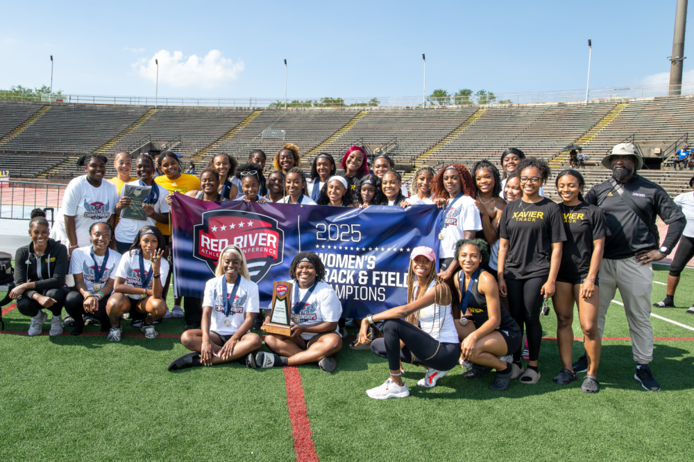 Xavier adds its fourth consecutive title as RRAC women's track & field champs