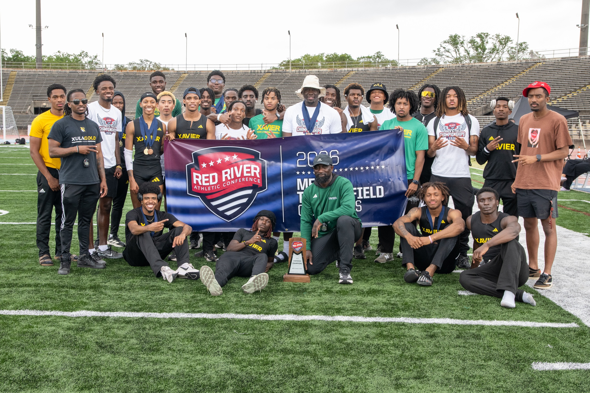Xavier Men Capture 2026 RRAC Track & Field Championship Title