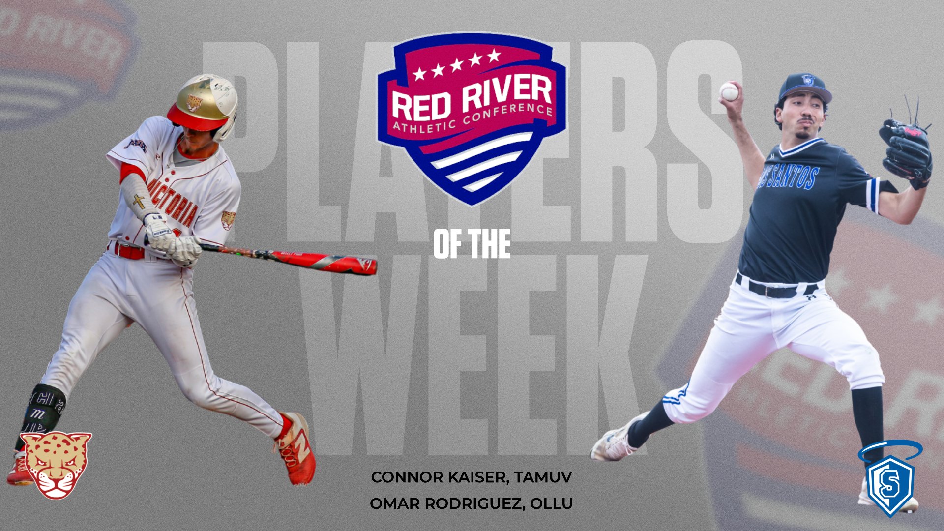 A&M-Victoria's Kaiser, OLLU's Rodriguez earn RRAC baseball weekly awards