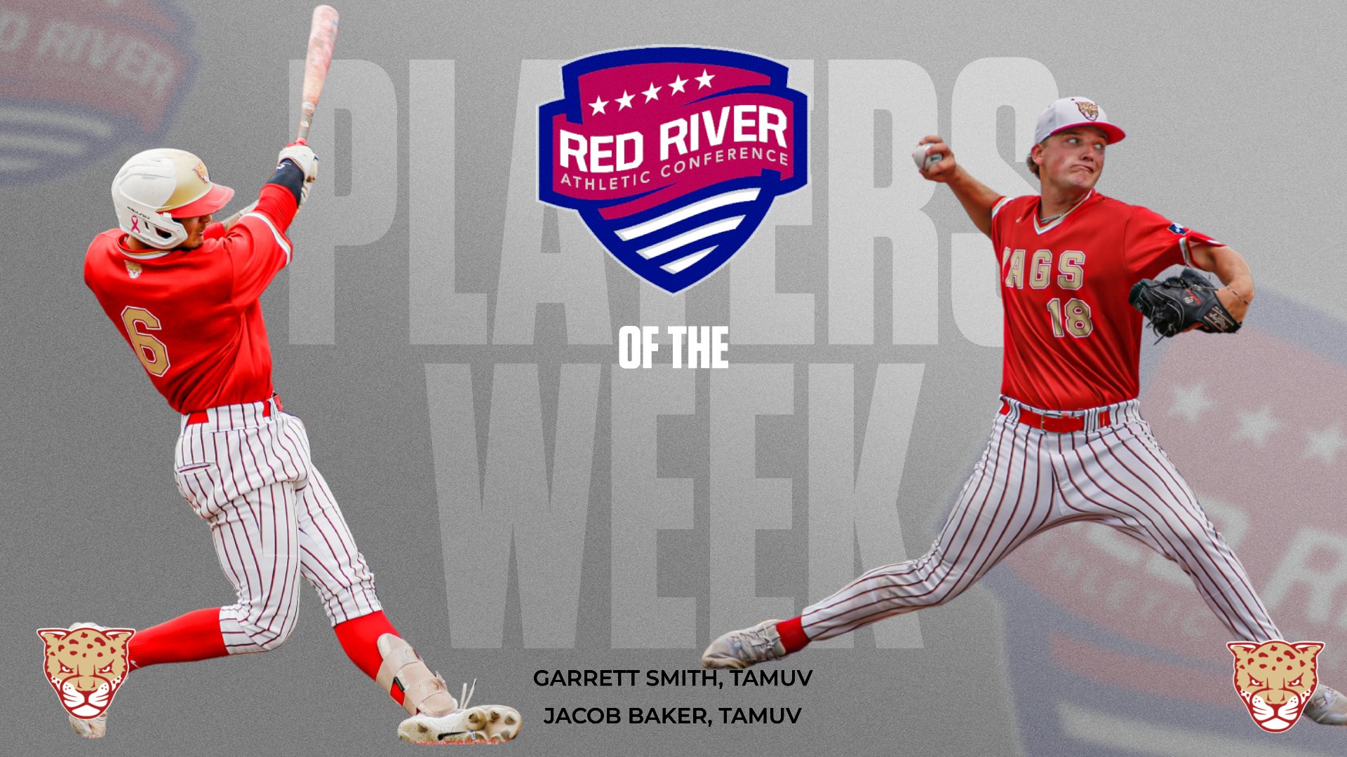 Victoria sweeps RRAC Baseball Weekly Awards - Smith (Player) and Baker (Pitcher)