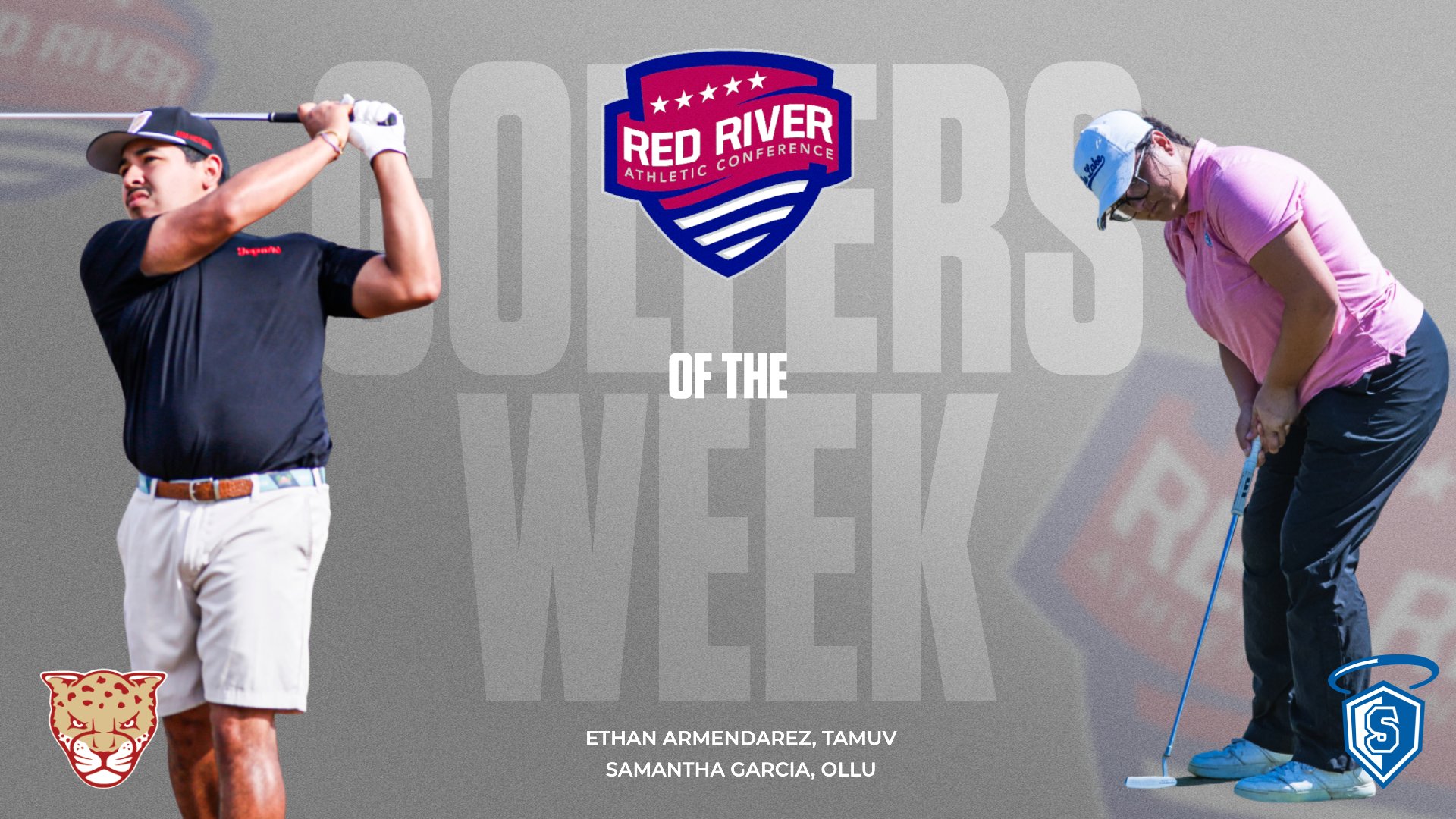 OLLU's Garcia, A&M-Victoria's Armendarez recognized as RRAC Women's and Men's Golfers of the Week