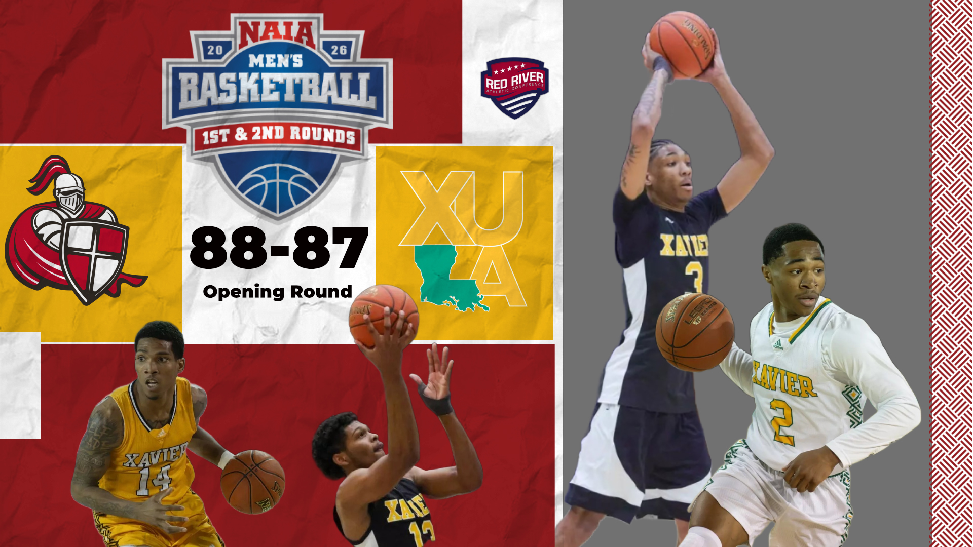RRAC's Xavier ends the 2026 season with a loss to William Carey in the NAIA first round