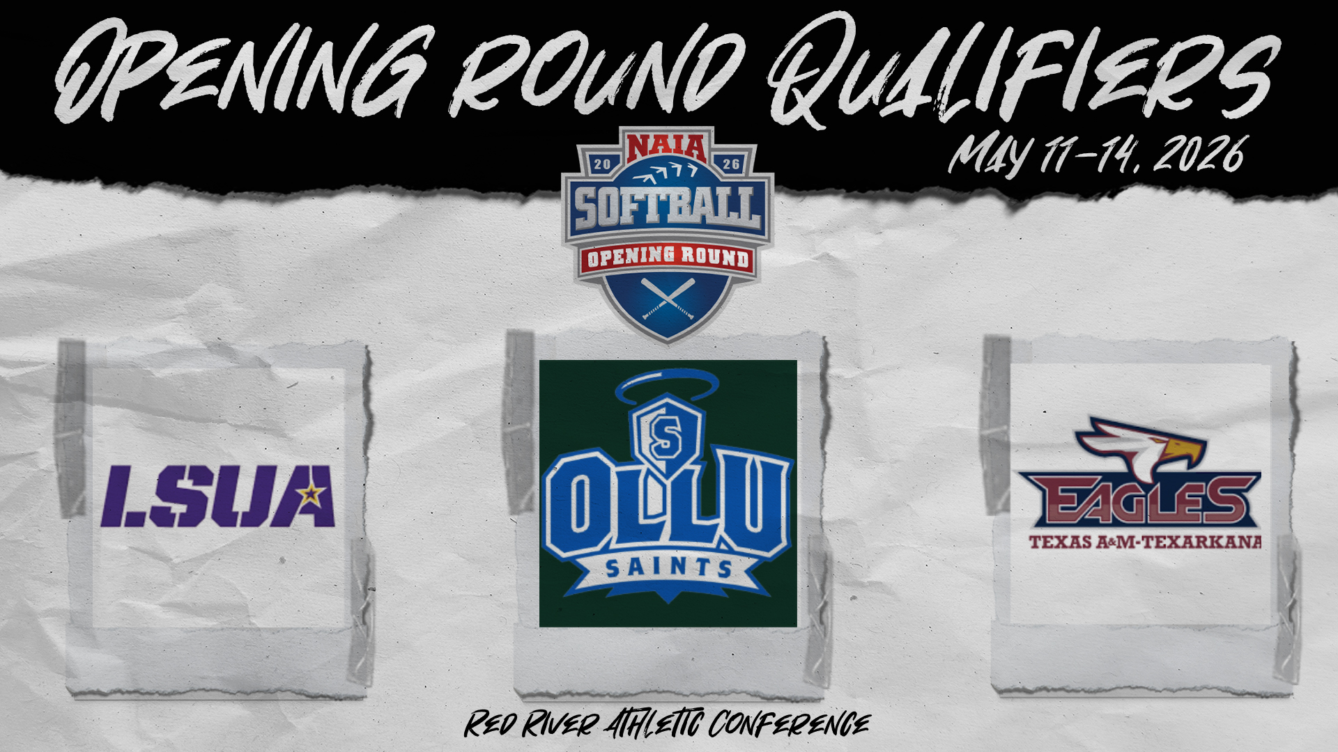 LSUA, OLLU, and TAMUT lead charge to 2026 NAIA Softball Nationals