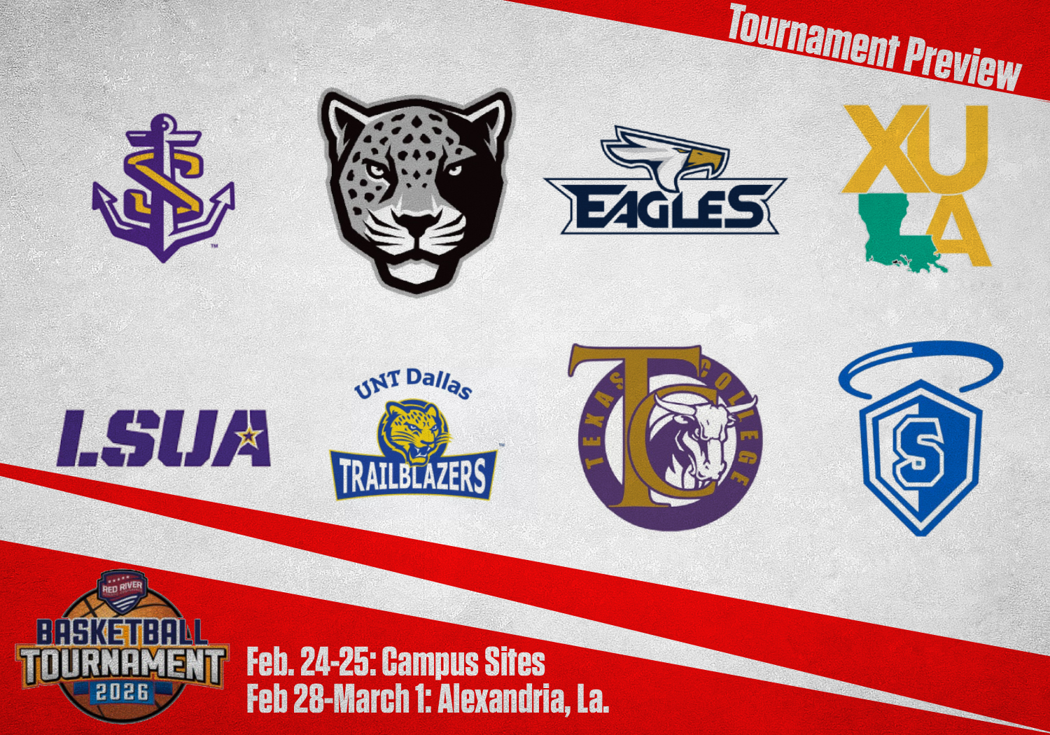 2026 RRAC Women's Basketball Tournament Gets Underway Feb. 24