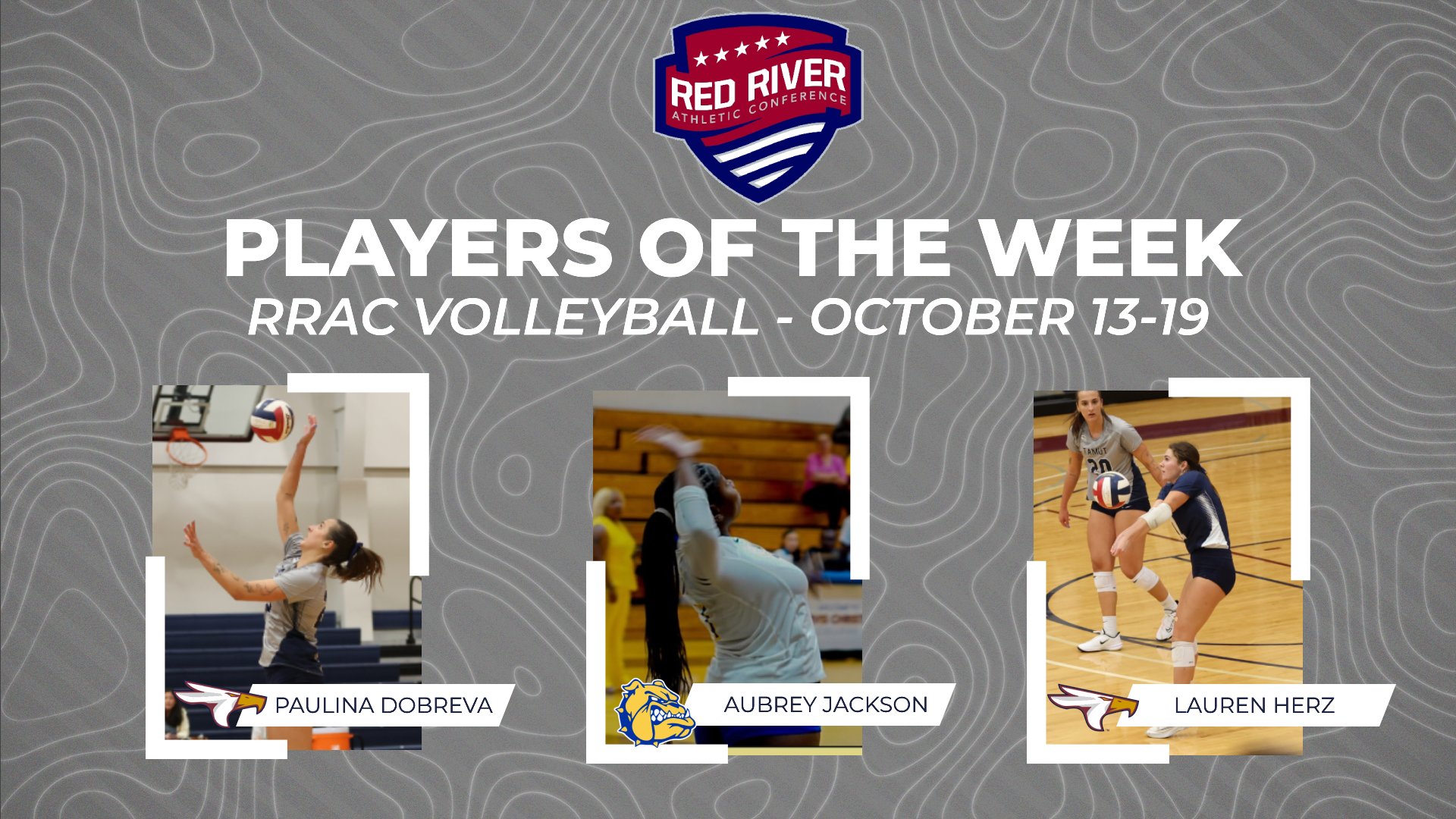 TAMUT's Dobreva and Herz, JCU's Jackson Named RRAC Volleyball Players of the Week