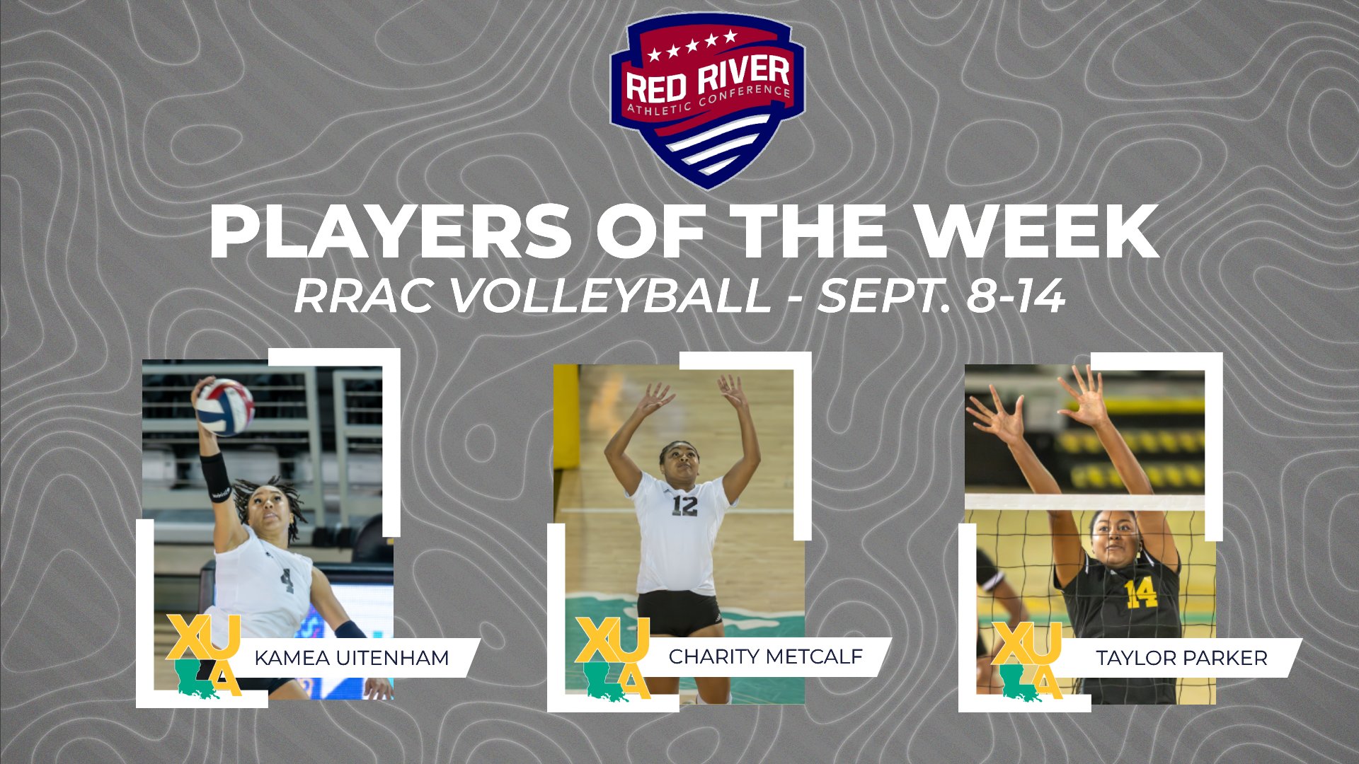 Xavier trio collects RRAC volleyball player of the week accolades