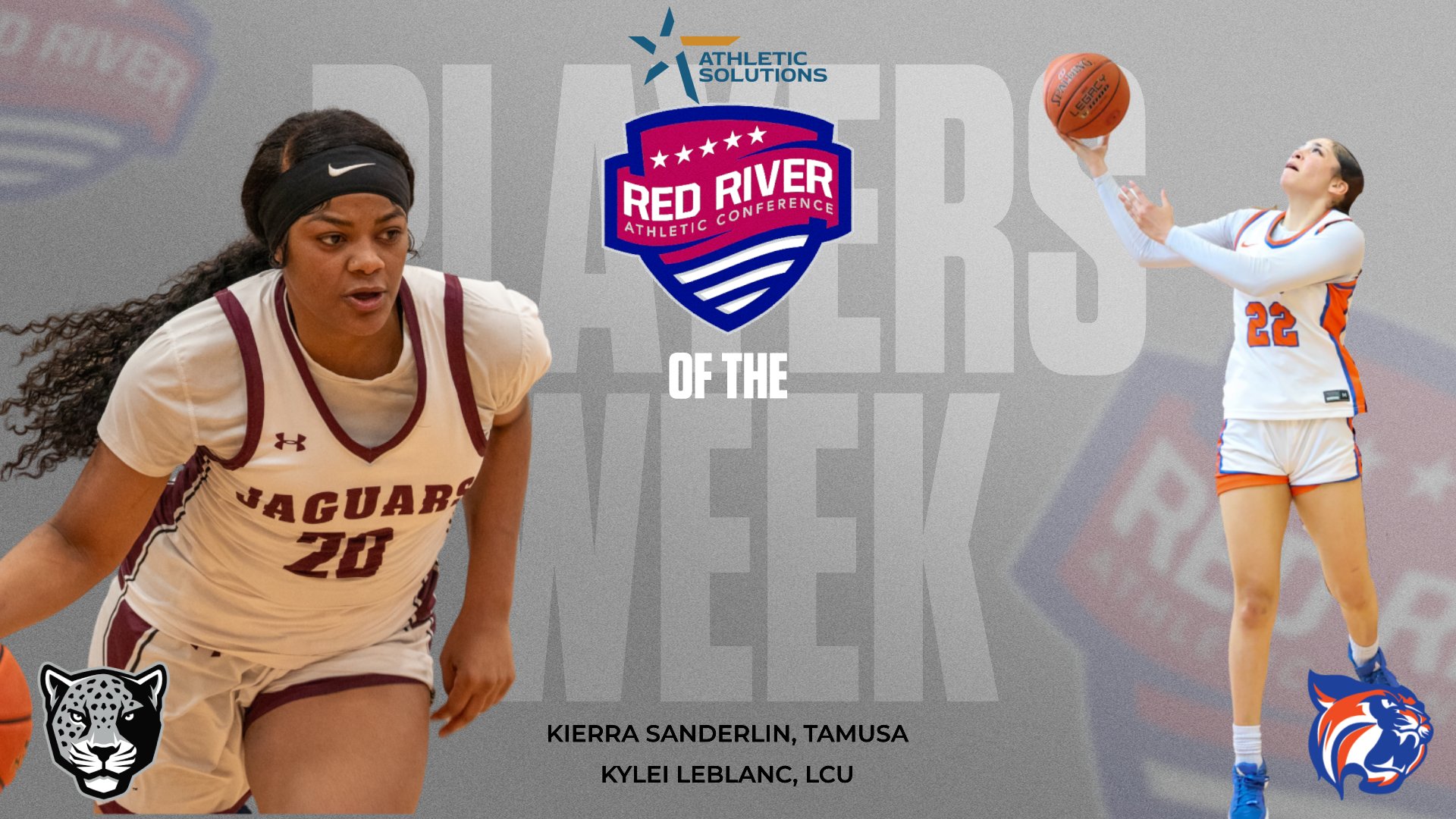 TAMUSA's Sanderlin and LCU's Leblanc earn final RRAC Women's Hoops Players of the Week awards