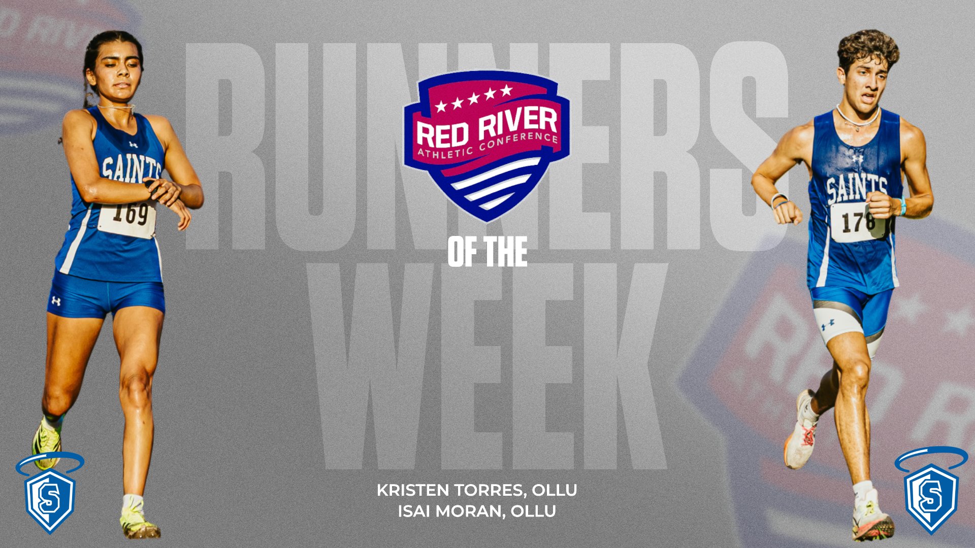 OLLU's Moran, Torres collect RRAC cross country runner of the week awards
