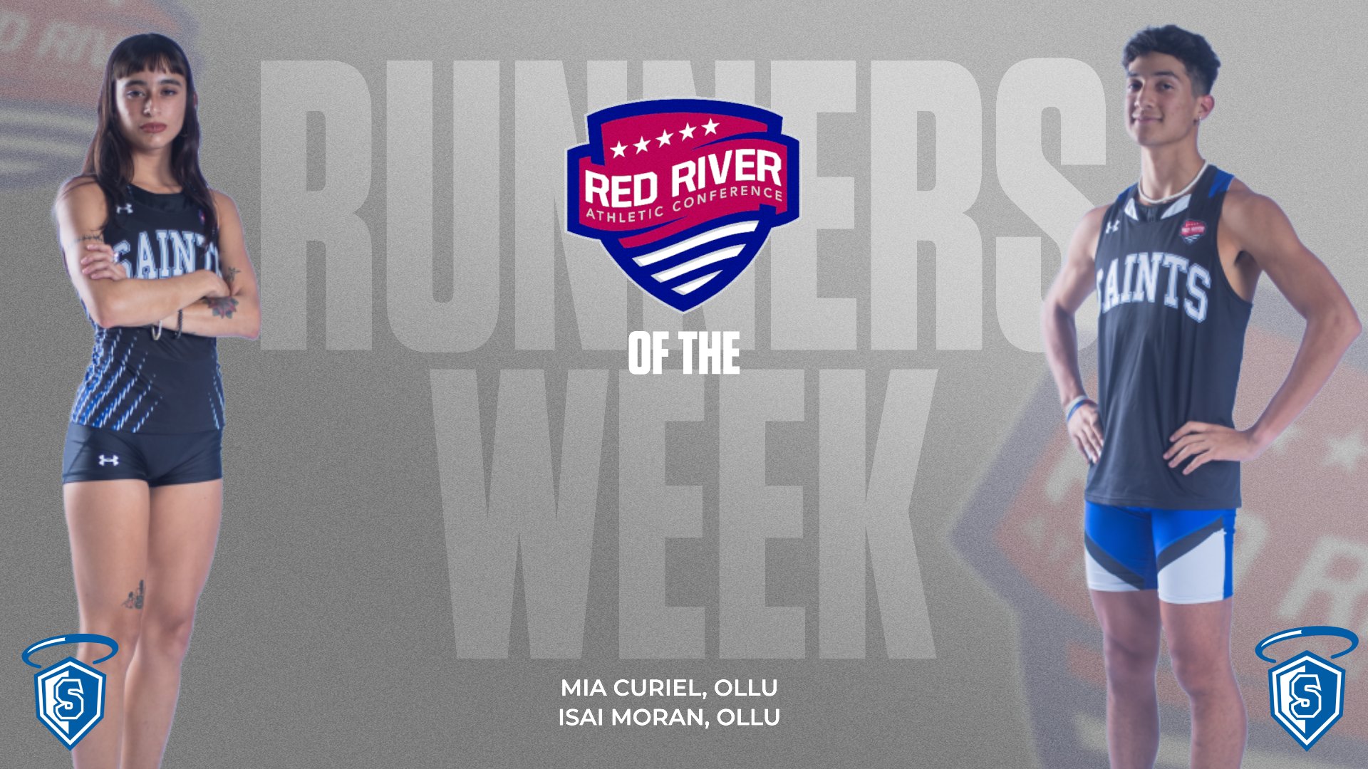 OLLU'S Moran, Curiel race to RRAC Runner of the Week awards