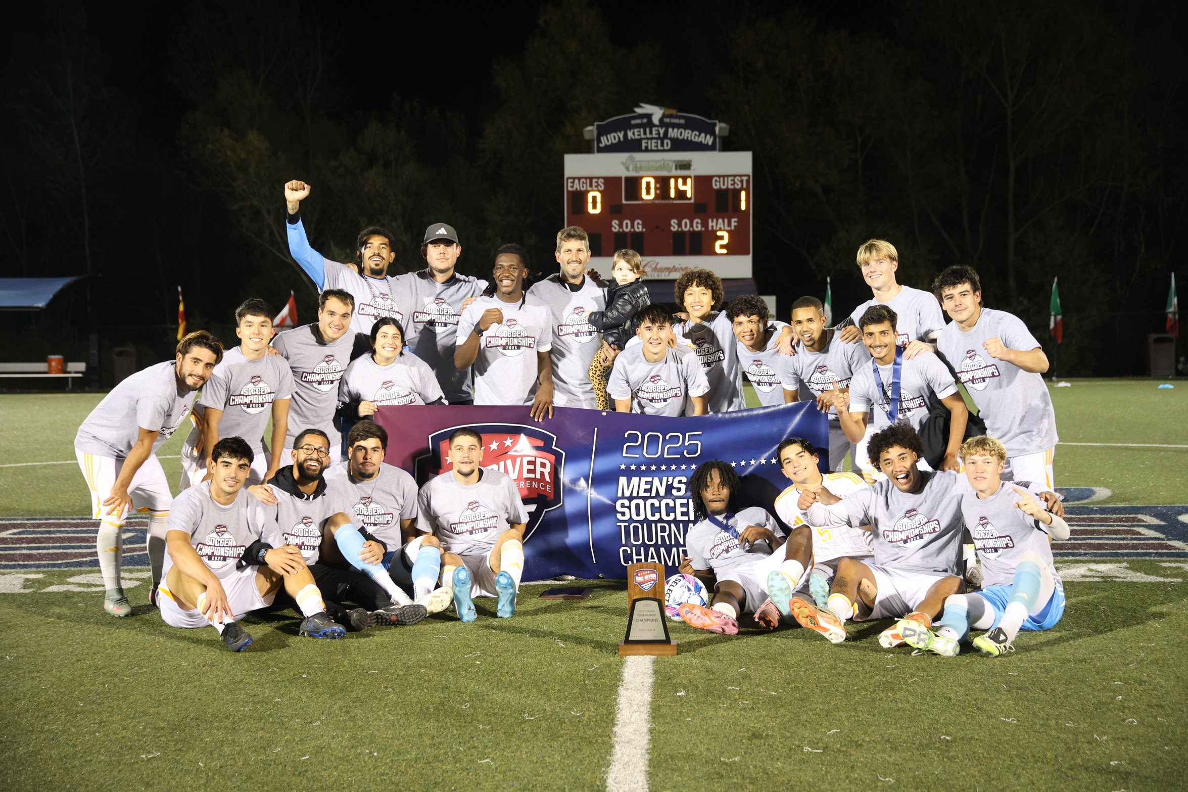 Xavier Picks Up First RRAC Men's Soccer Championship after 2OT 1-0 Win Over LSU Shreveport
