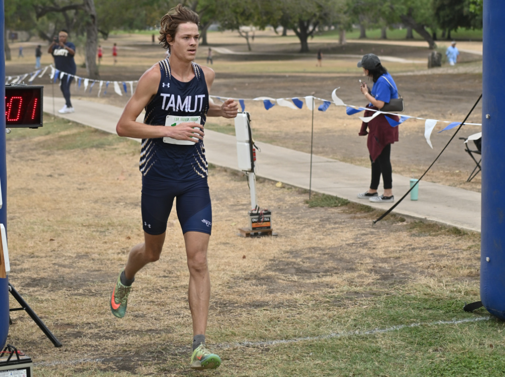 Shea Johnson is the third TAMUT runner to win the individual title in the last three years.